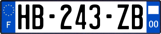 HB-243-ZB
