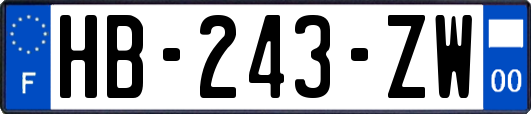 HB-243-ZW