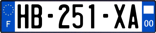 HB-251-XA