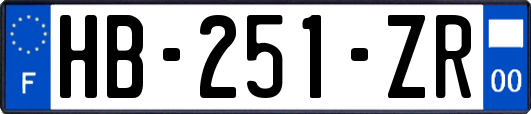 HB-251-ZR
