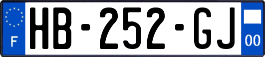 HB-252-GJ