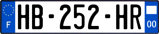 HB-252-HR