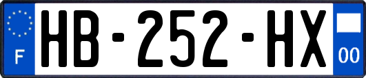 HB-252-HX