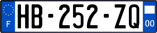 HB-252-ZQ