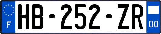 HB-252-ZR