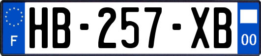 HB-257-XB