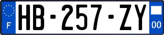 HB-257-ZY
