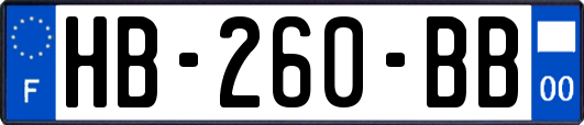 HB-260-BB