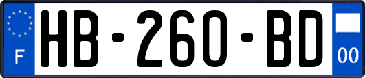 HB-260-BD