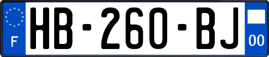 HB-260-BJ