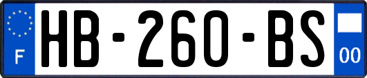 HB-260-BS