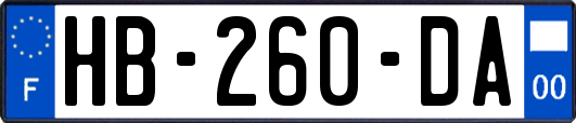 HB-260-DA