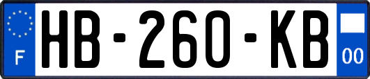 HB-260-KB