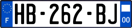 HB-262-BJ