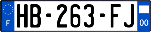HB-263-FJ