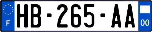 HB-265-AA