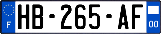 HB-265-AF