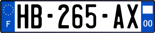 HB-265-AX