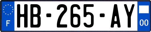 HB-265-AY