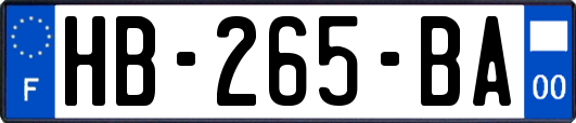 HB-265-BA