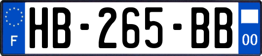 HB-265-BB