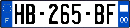 HB-265-BF