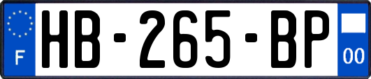 HB-265-BP