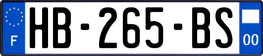 HB-265-BS