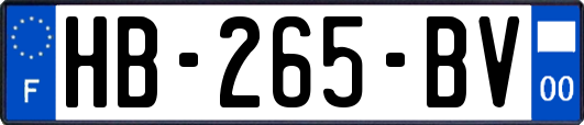 HB-265-BV