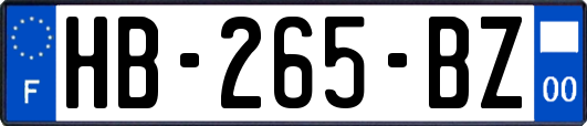 HB-265-BZ