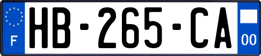 HB-265-CA