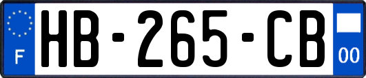 HB-265-CB