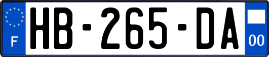 HB-265-DA