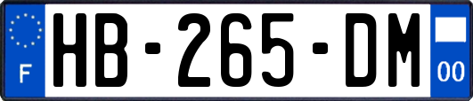 HB-265-DM