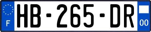 HB-265-DR