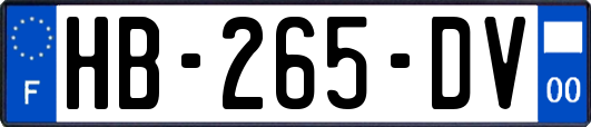 HB-265-DV