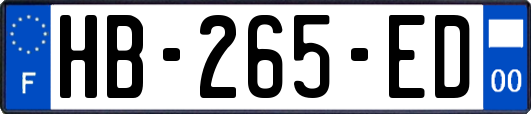 HB-265-ED