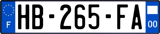 HB-265-FA