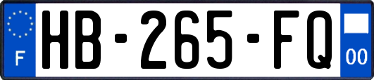 HB-265-FQ