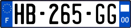 HB-265-GG