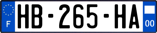 HB-265-HA