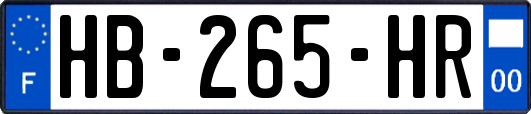 HB-265-HR