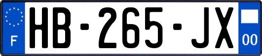 HB-265-JX
