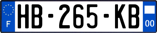 HB-265-KB