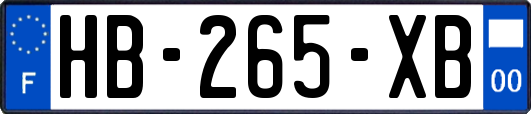 HB-265-XB