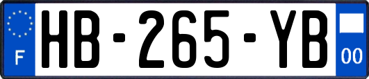 HB-265-YB
