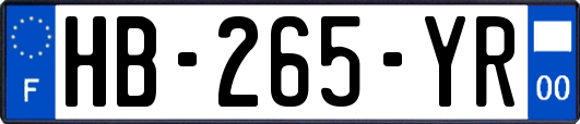 HB-265-YR