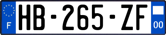 HB-265-ZF