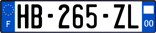 HB-265-ZL