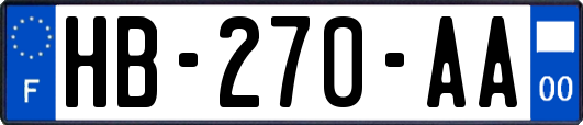 HB-270-AA